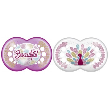 MAM tolažilna duda - silikon Trends 6+ mes., silikon, 2 kosa sort 350221 MAM tolažilna duda - silikon Trends 6+ mes., silikon, 2 kosa sort 350221