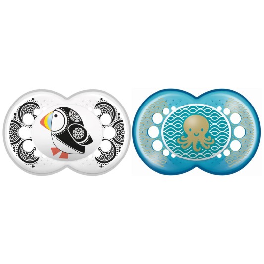 MAM tolažilna duda - silikon Trends 6+ mes., silikon, 2 kosa sort 350221 MAM tolažilna duda - silikon Trends 6+ mes., silikon, 2 kosa sort 350221