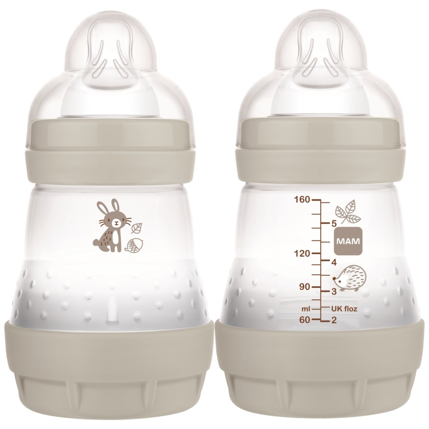 MAM steklenička plastična Anti-colic 160ml sort 669903