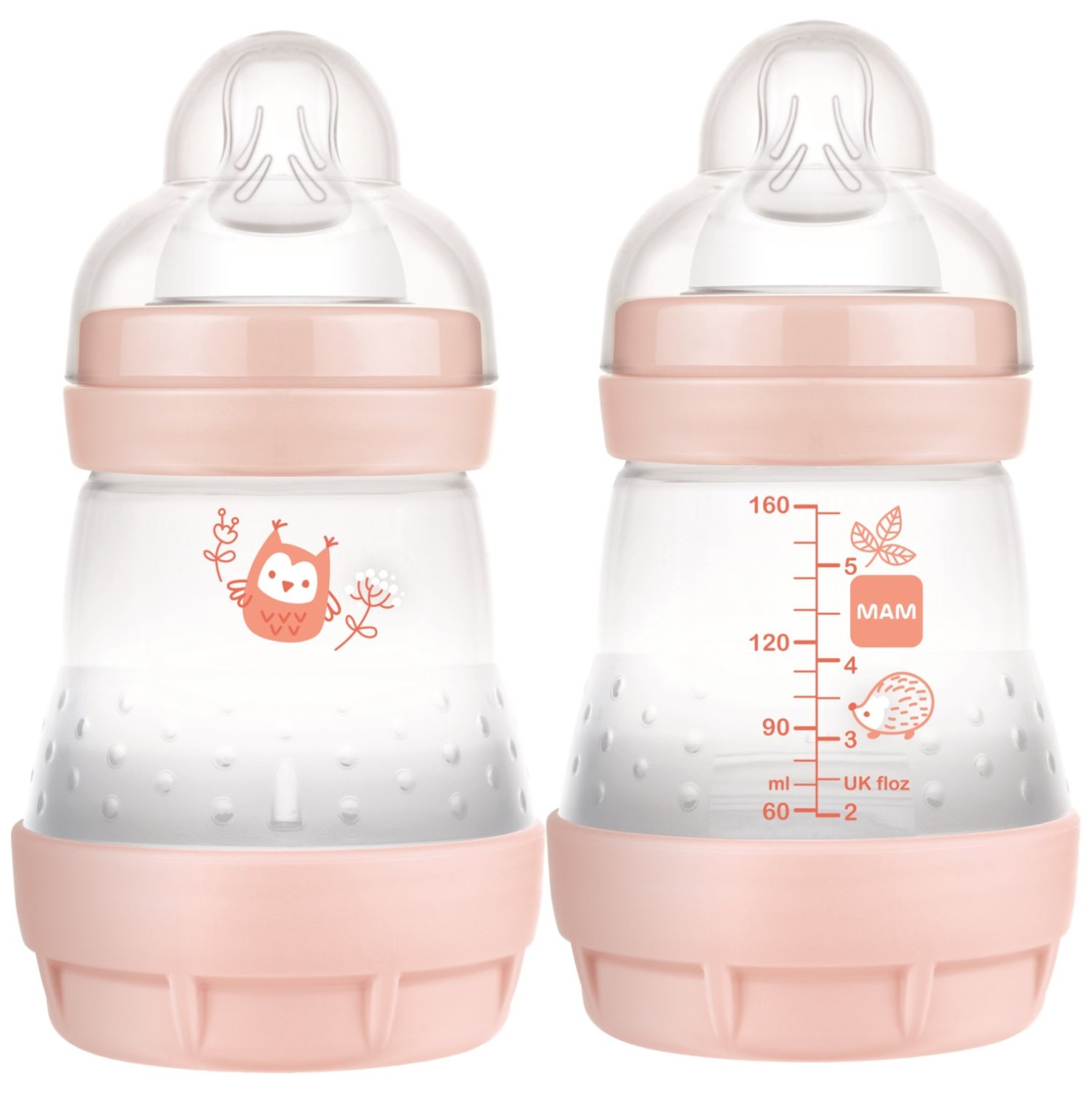 MAM steklenička plastična Anti-colic 160ml sort 669903