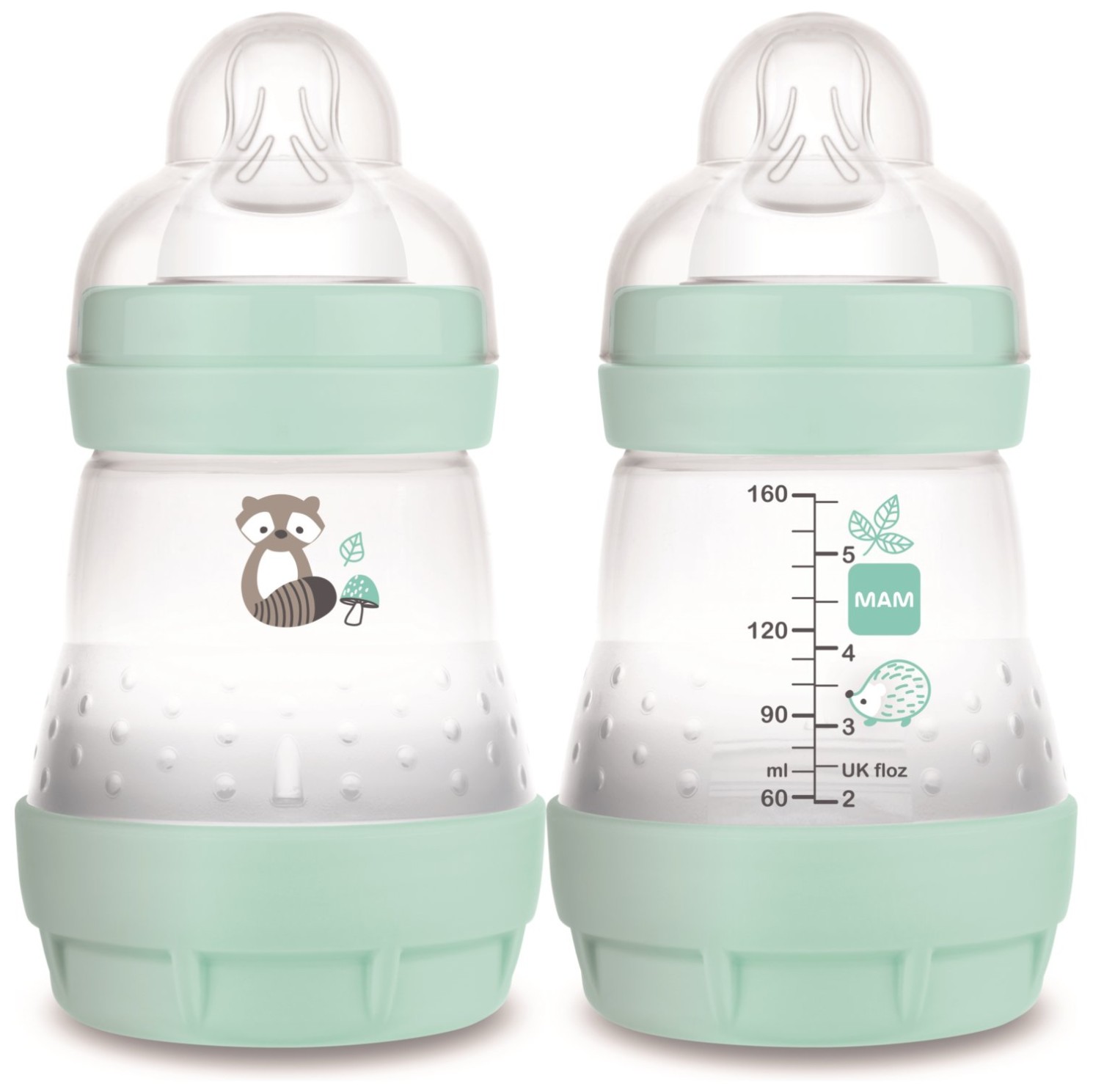 MAM steklenička plastična Anti-colic 160ml sort 669903