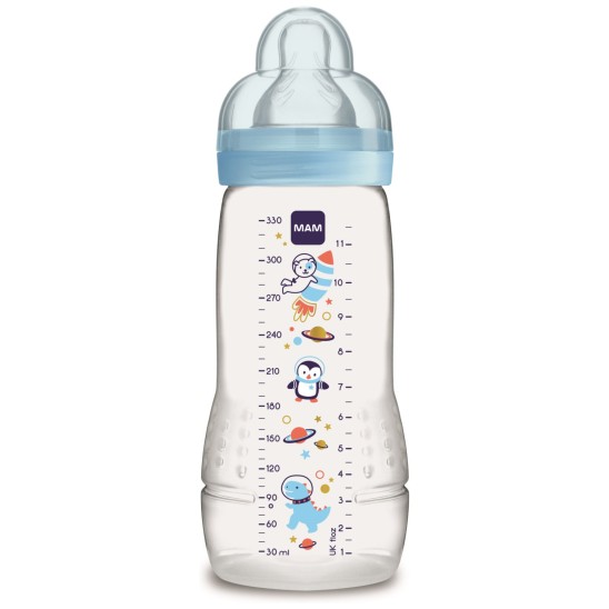 MAM steklenička plastična Anti-colic easy active 330ml sort 663307