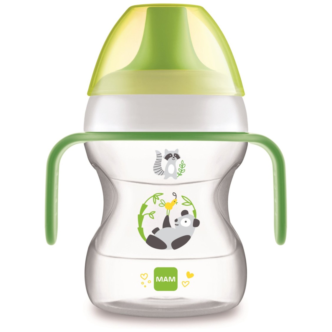 MAM lonček learn to drink 190ml, 6m+ sort 350726