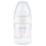 Nuk steklenička plastična FC+ z vrgrajenim temperaturnim indikatorjem 150ml silikon 0-6m