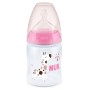 Nuk steklenička plastična FC+ z vrgrajenim temperaturnim indikatorjem 150ml silikon 0-6m