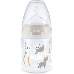 Nuk steklenička plastična FC+ z vrgrajenim temperaturnim indikatorjem 150ml silikon 0-6m
