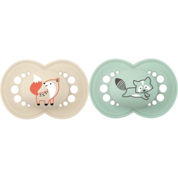 MAM duda varalica - silikon Original 2/1 6+ sort 350153