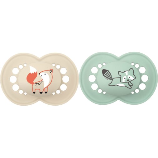 MAM duda varalica - silikon Original 2/1 6+ sort 350153