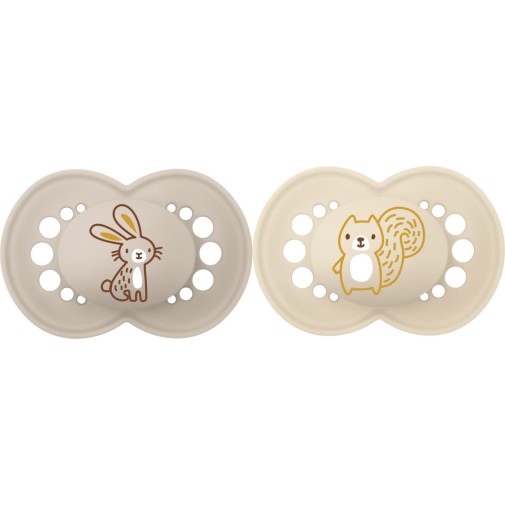 MAM duda varalica - silikon Original 2/1 6+ sort 350153