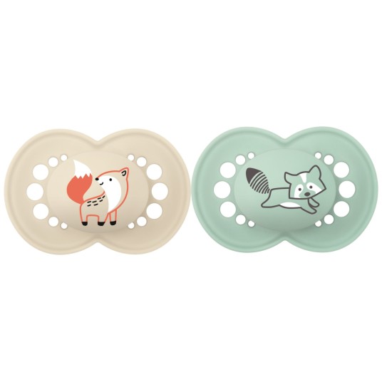 MAM tolažilna duda - silikon Original 2/1,16+ sort 350351