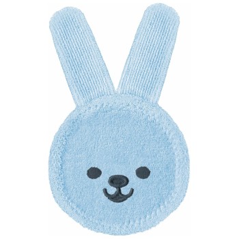 MAM naprstna ščetka zajček za ustno nego 0m+ blue/rose 351037