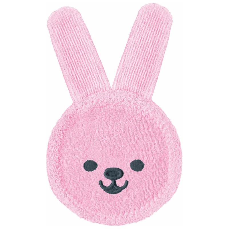 MAM naprstna ščetka zajček za ustno nego 0m+ blue/rose 351037 MAM naprstna ščetka zajček za ustno nego 0m+ blue/rose 351037