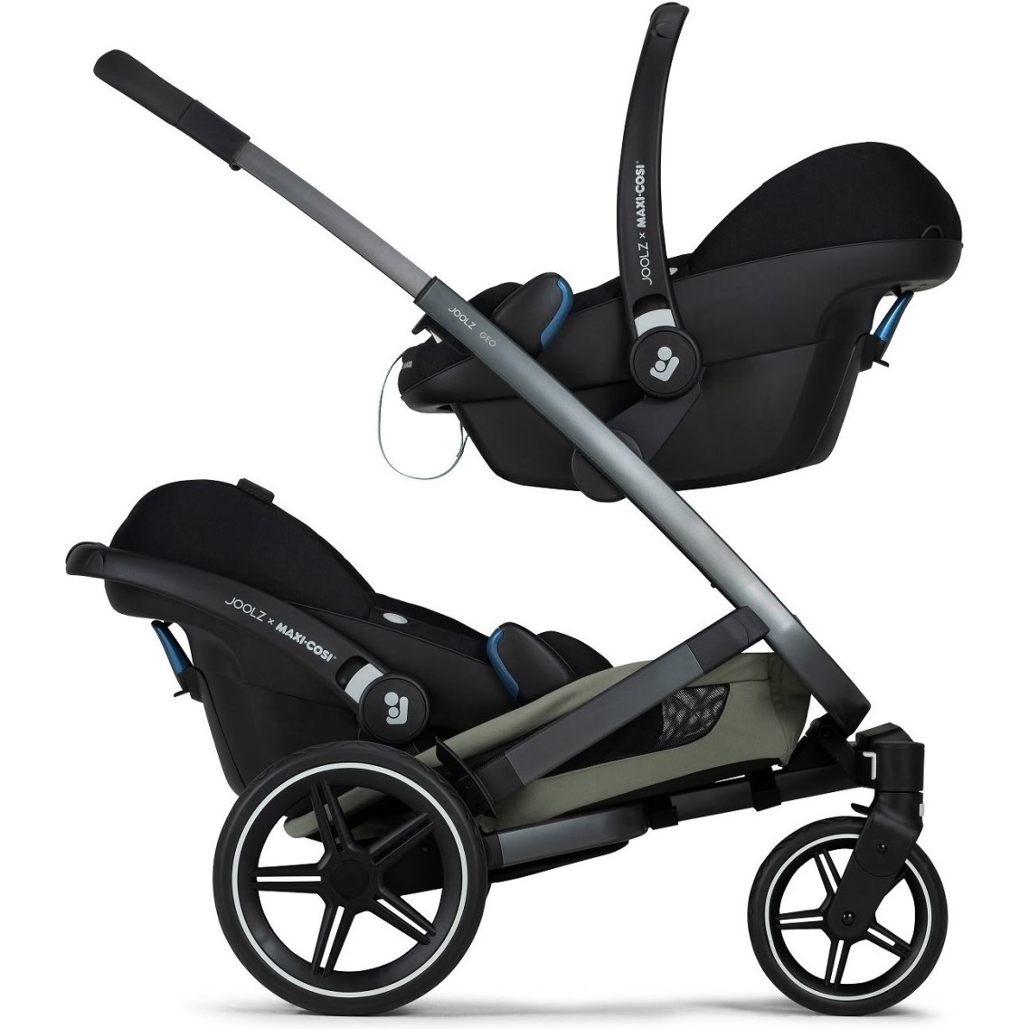 Adapter za avtosedež GEO 3 Spodnji Black