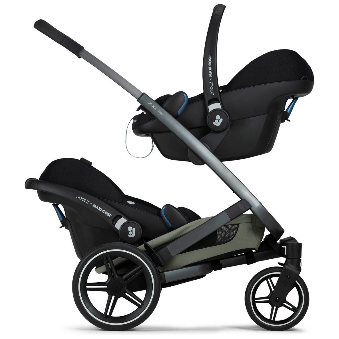 Adapter za avtosedež GEO 3 Spodnji Black