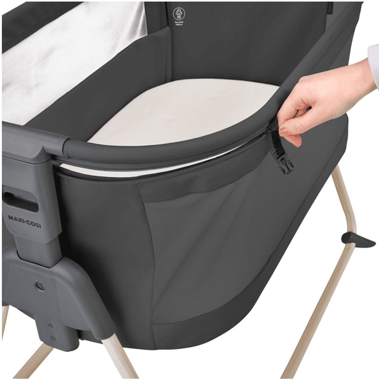 Obposteljna posteljica TORI Graphite