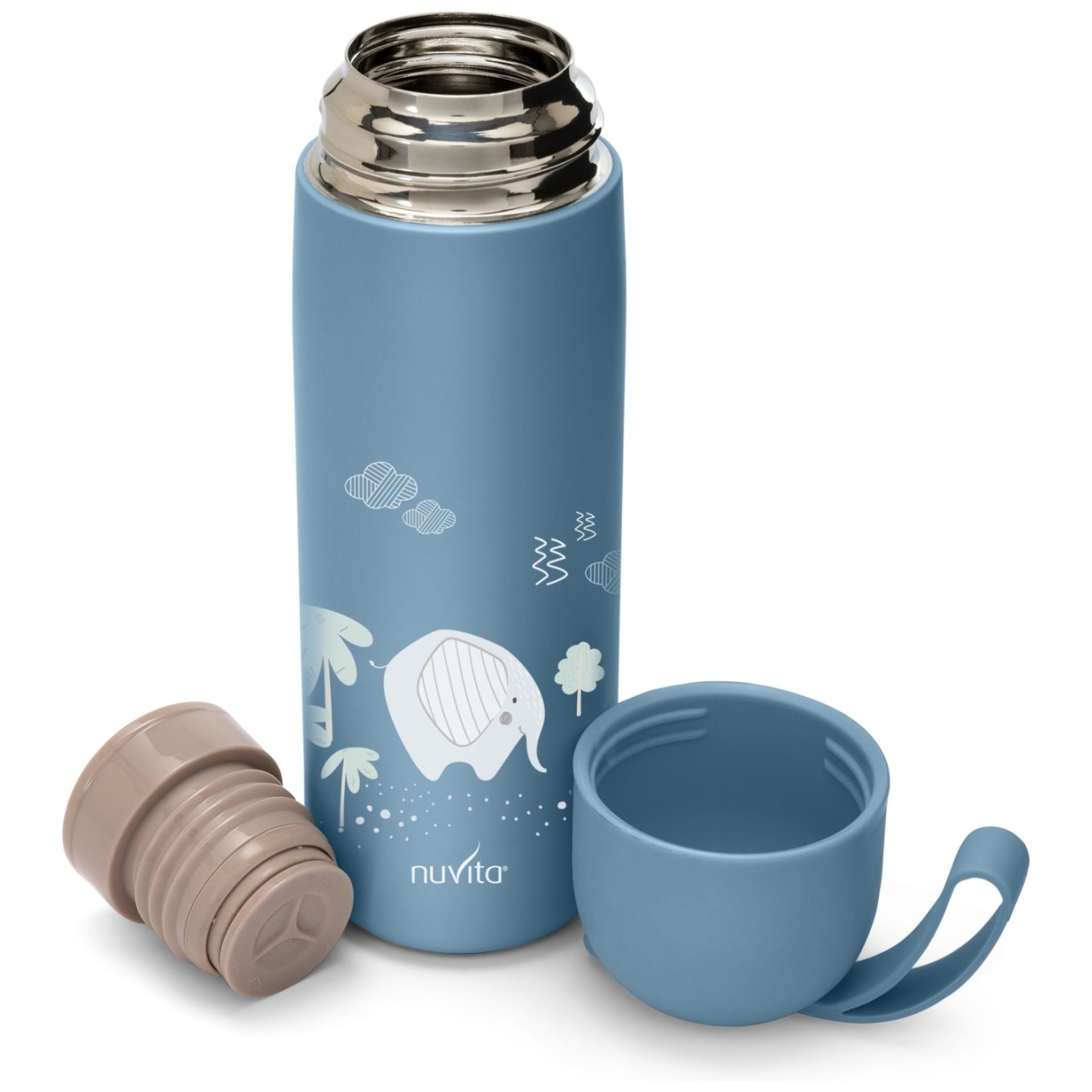 Nuvita termo steklenička 4435 400ml blue