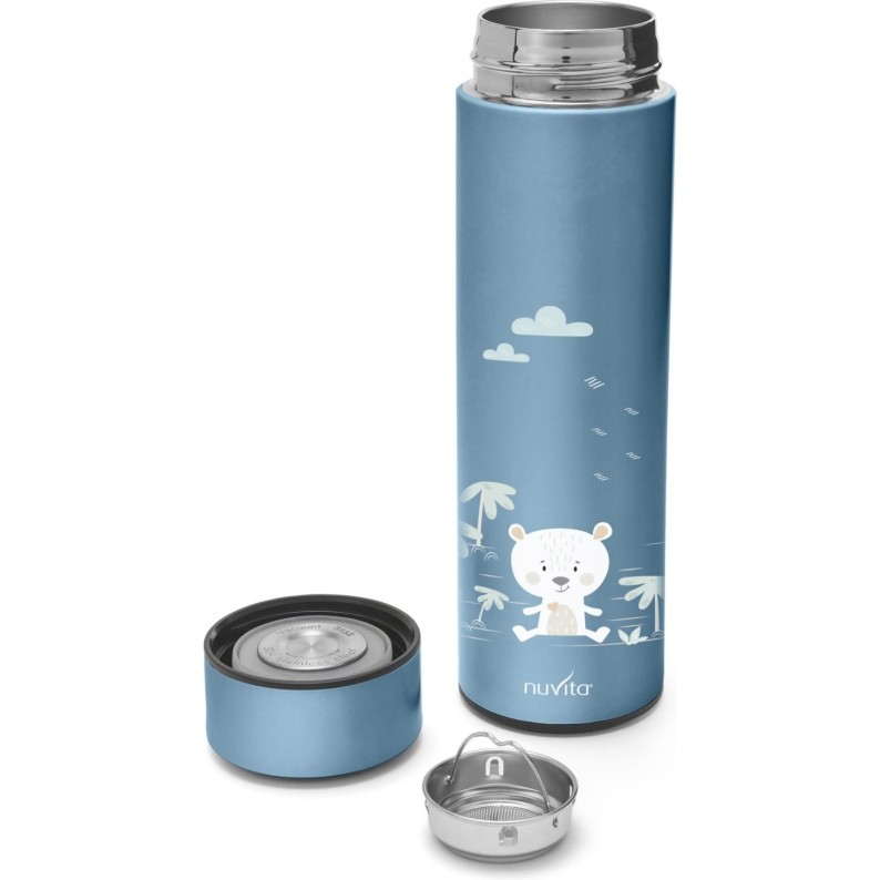 Nuvita termo steklenička 4455 s termometrom 500ml