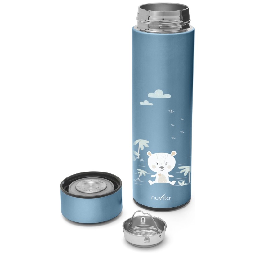 Nuvita termo steklenička 4455 s termometrom 500ml
