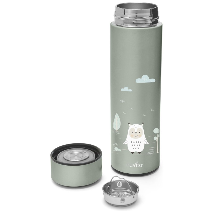 Nuvita termo steklenička 4455 s termometrom 500ml