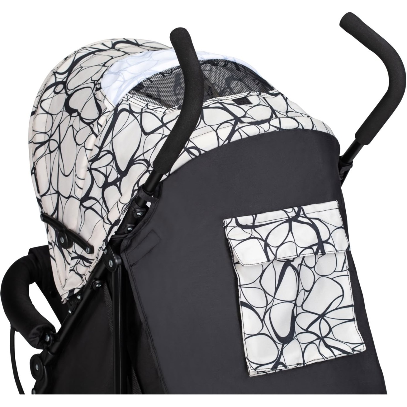 FreeON športni voziček Simple Circles black & white 48549