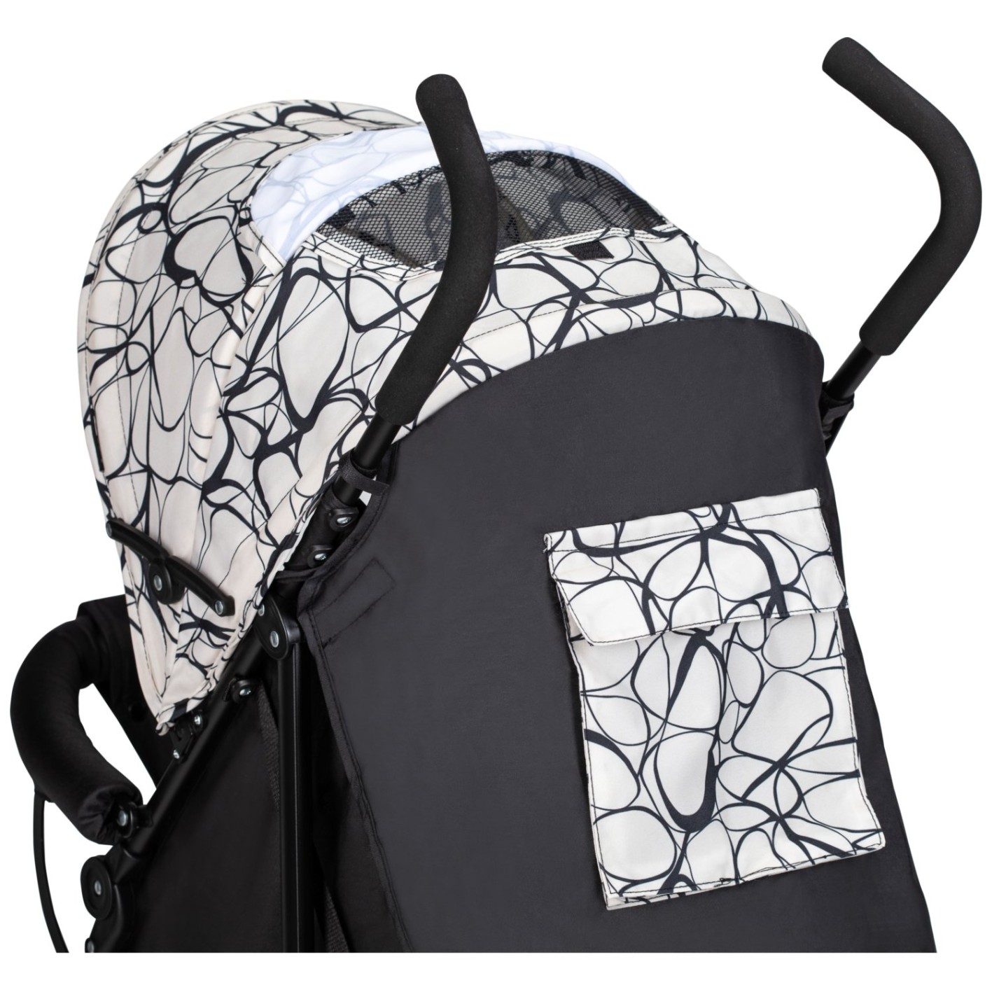 FreeON športni voziček Simple Circles black & white 48549