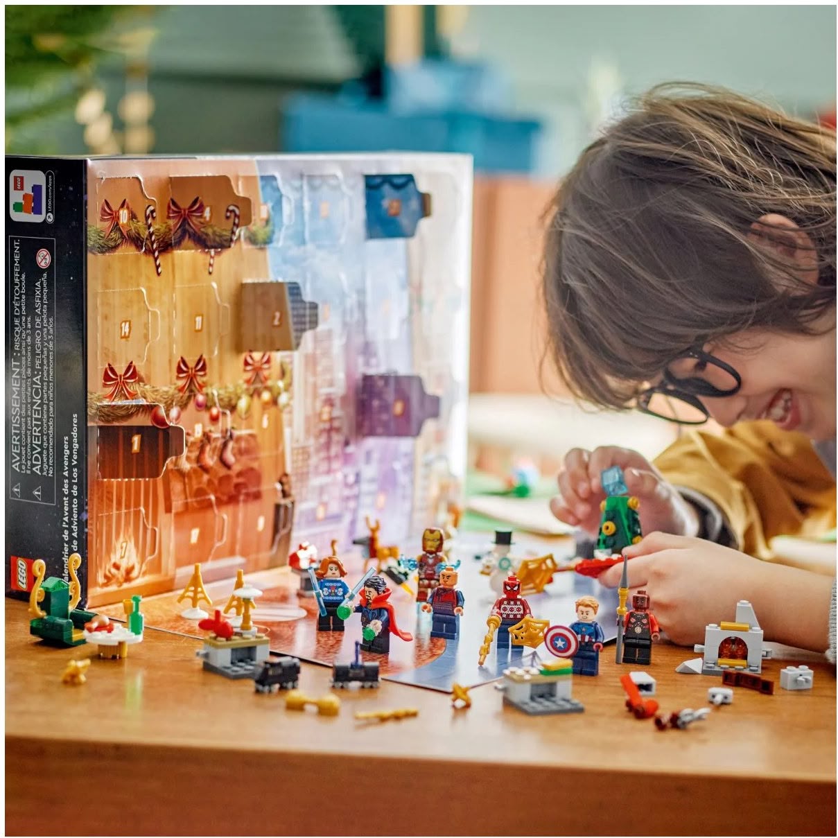 Kokce super Heroes Adventski kalendar Osvetnici 76267