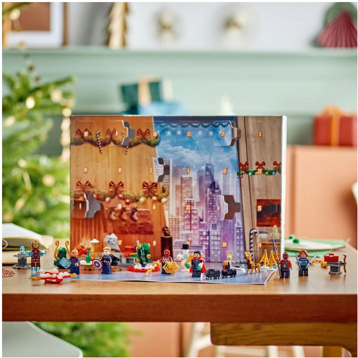 Kokce super Heroes Adventski kalendar Osvetnici 76267