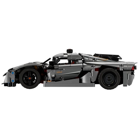 Kocke Technic Koenigsegg Jesko Absolut, siv hiperavtomobil 42173