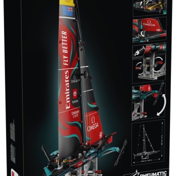 Kocke Technic Emirates Team New Zealand, jahta AC75 42174