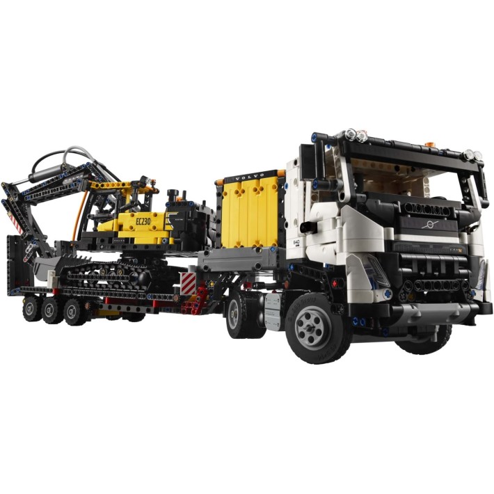 Kocke Technic Kamion Volvo FMX i električni bager EC230 42175