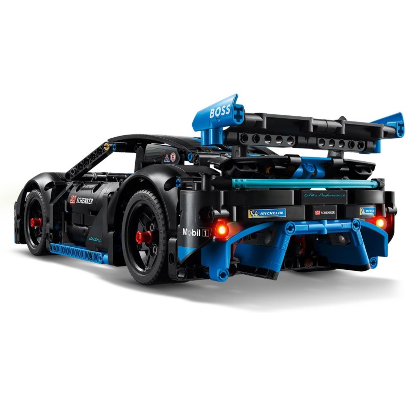 Kocke Technic Dirkalni avtomobil Porsche GT4 e-Performance 42176