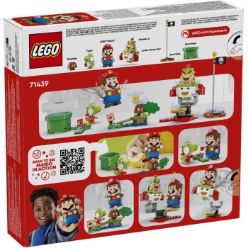 Kocke Super Mario Pustolovščine z interaktivno figuro Mario 71439