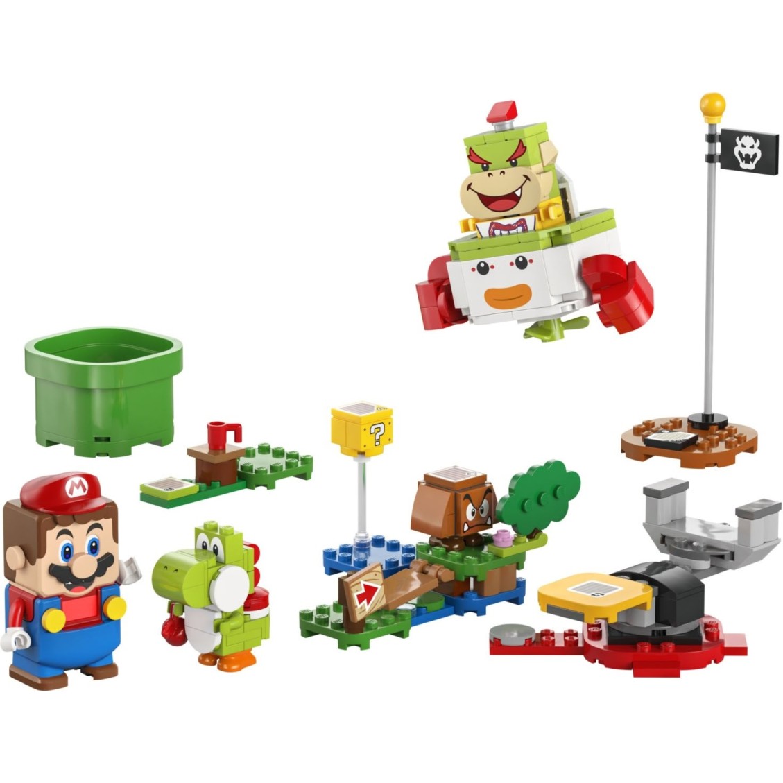 Kocke Super Mario Pustolovščine z interaktivno figuro Mario 71439