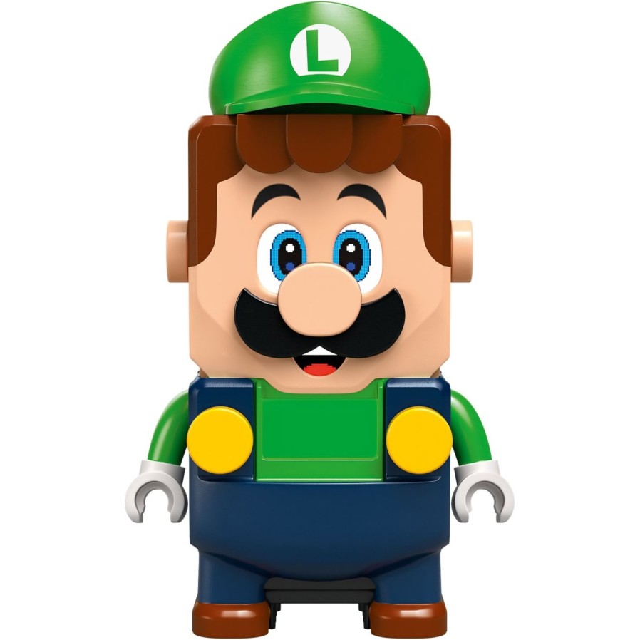 Kocke Super Mario Pustolovščine z interaktivno figuro Luigi 71440