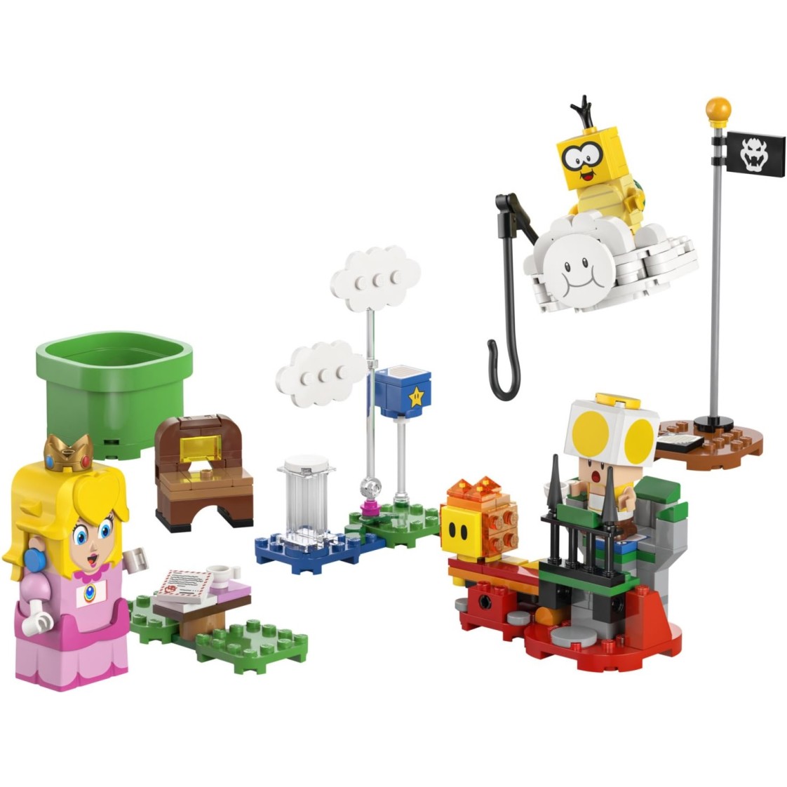 Kocke Super Mario Pustolovščine z interaktivno figuro LEGO® Peach 71441