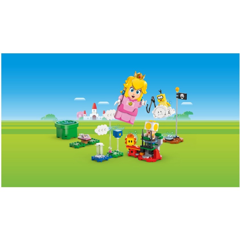 Kocke Super Mario Pustolovščine z interaktivno figuro LEGO® Peach 71441