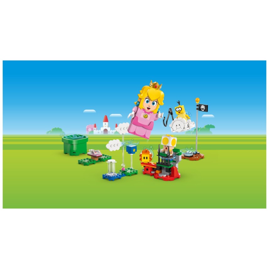 Kocke Super Mario Pustolovščine z interaktivno figuro LEGO® Peach 71441