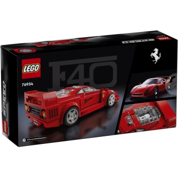 Kocke Speed Champions Superavtomobil Ferrari F40 76934