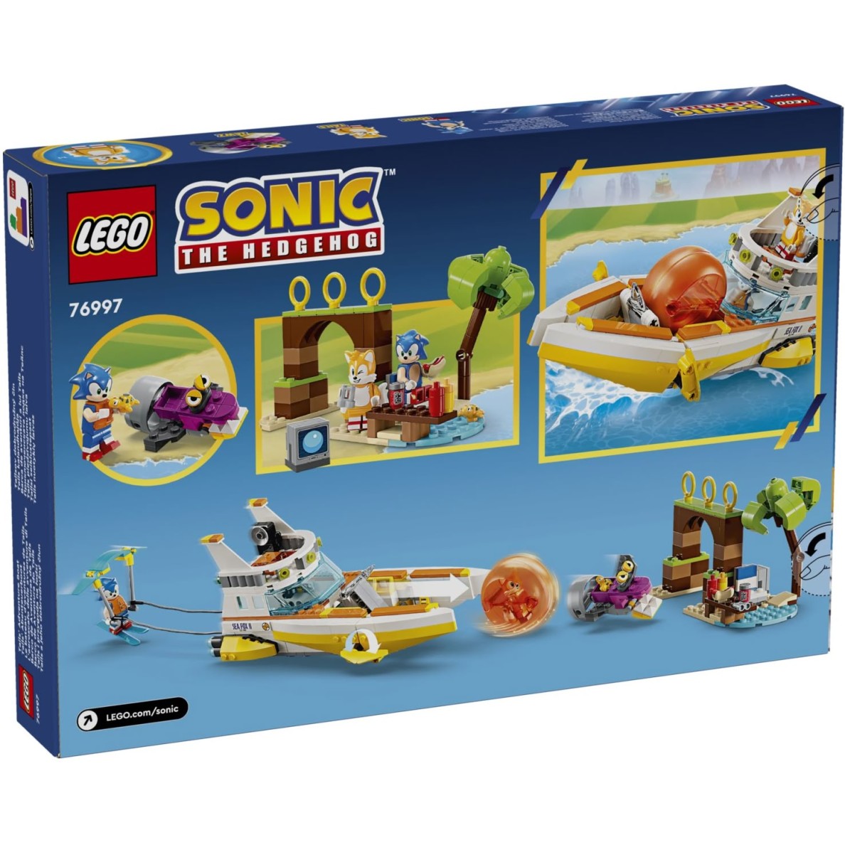 Kocke Sonic Tailsov pustolovski čoln 76997