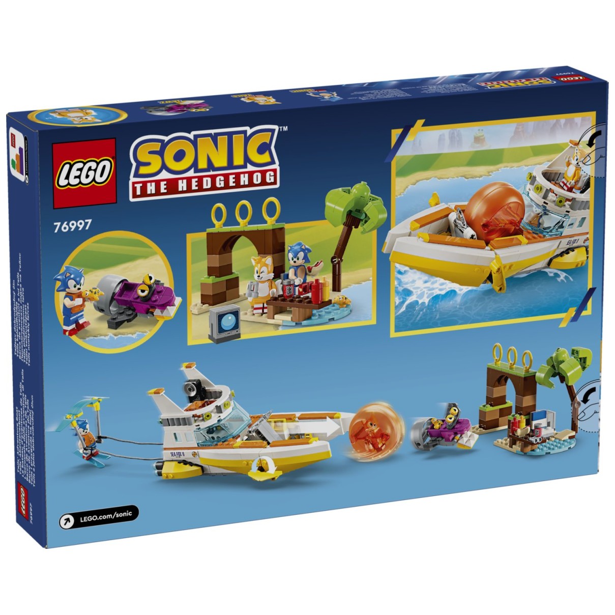 Kocke Sonic Tailsov pustolovski čoln 76997