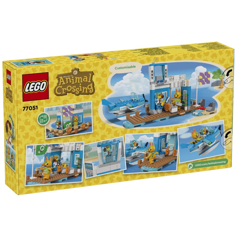 Kocke Animal Crossing Leti z letalsko družbo Dodo Airlines 77051 Kocke Animal Crossing Leti z letalsko družbo Dodo Airlines 77051