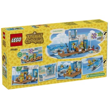 Kocke Animal Crossing Leti z letalsko družbo Dodo Airlines 77051