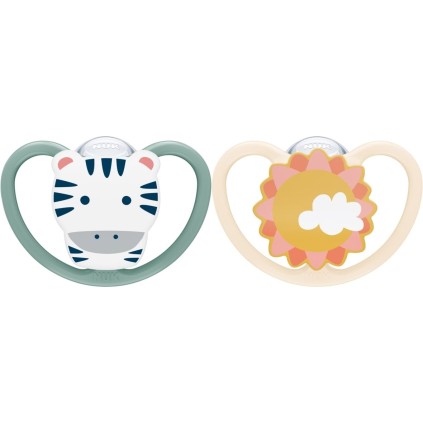 Nuk duda varalica - silikon Space s2 (6-18), 2 kom/kut