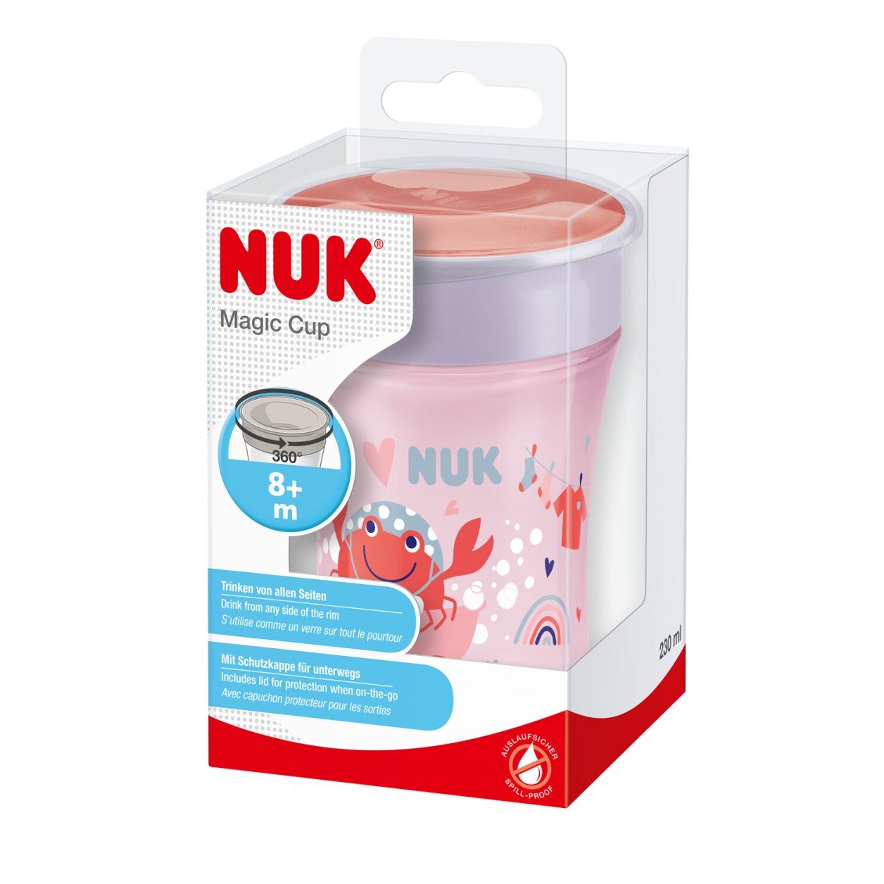 Nuk lonček evolution magic 230 ml 8m+ Nuk lonček evolution magic 230 ml 8m+