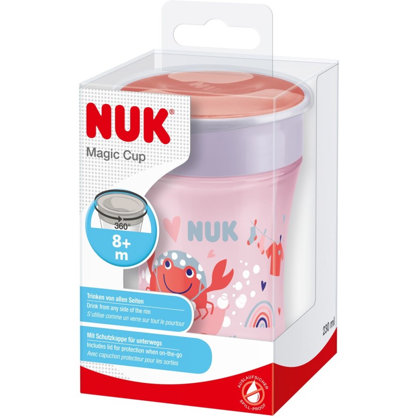 Nuk lonček evolution magic 230 ml 8m+