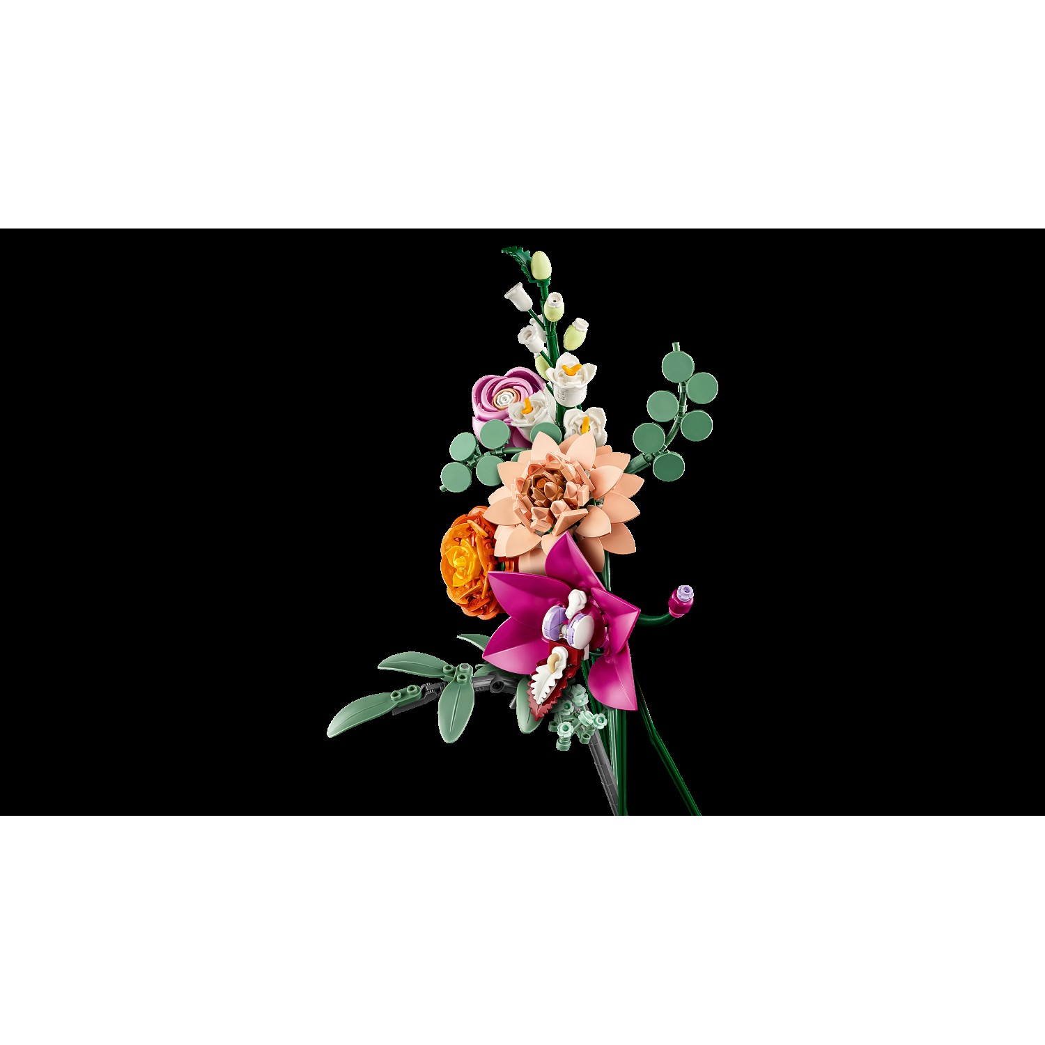 LEGO® Botanicals 10342 Čudovit šopek z rožnatimi cvetovi