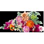 LEGO® Botanicals 10342 Čudovit šopek z rožnatimi cvetovi