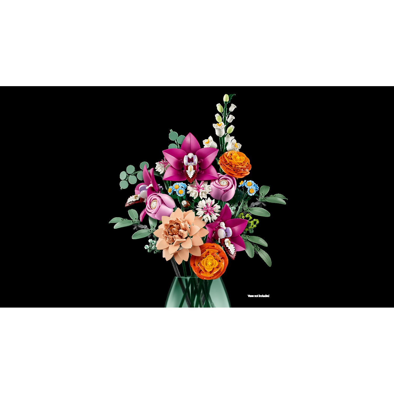 LEGO® Botanicals 10342 Čudovit šopek z rožnatimi cvetovi