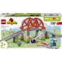 Kocke Duplo Razširitveni komplet železniški most in tiri 10426