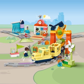 Kocke  Duplo Velik interaktiven skupni vlak 10428